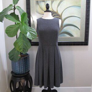 TOMMY HILFIGER Gray Fit and Flare Dress
